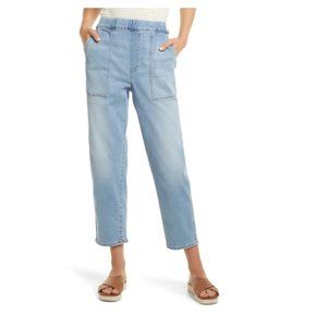 NWT Madewell Pull-On Relaxed Jeans Bellview Wash